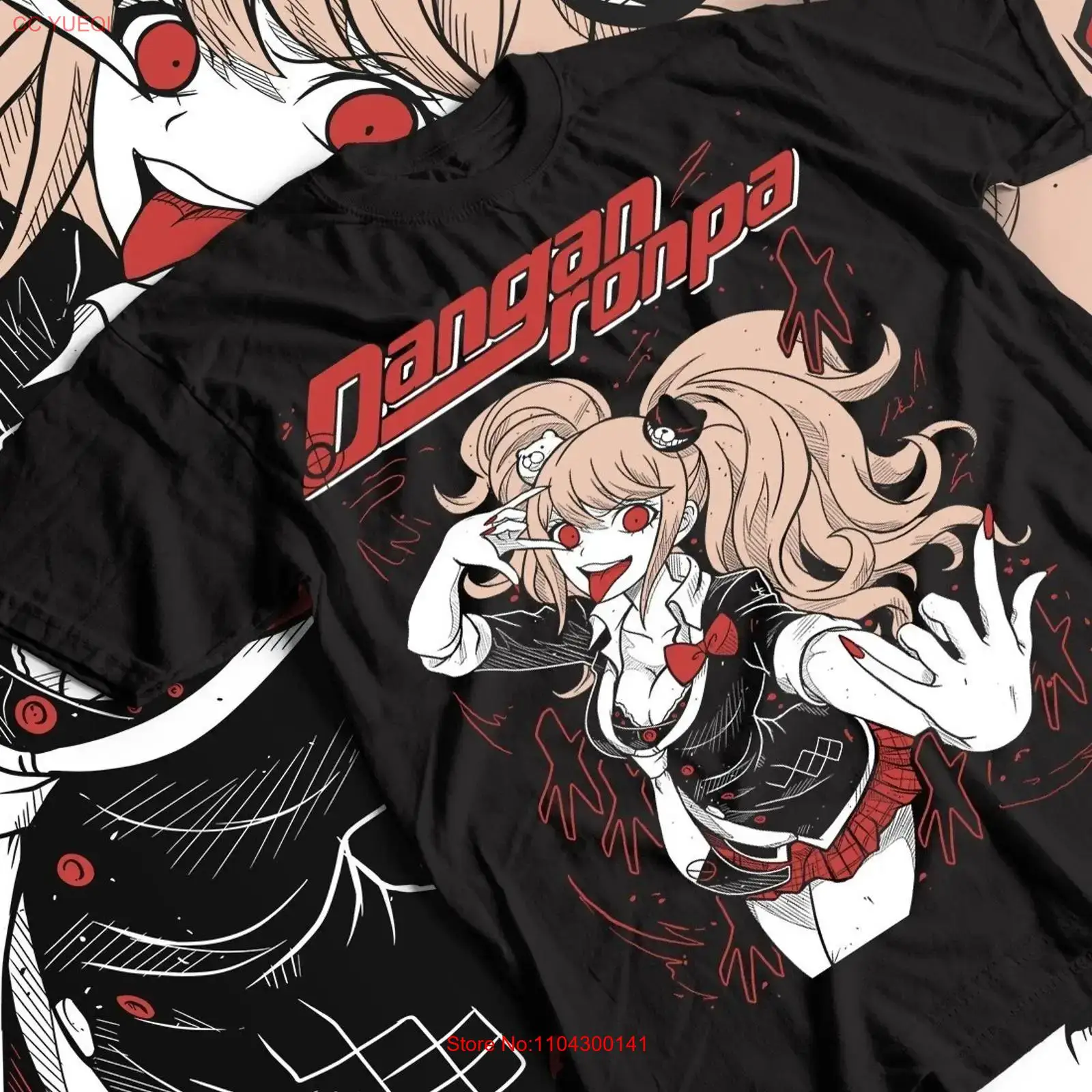 Anime Merchandise Online - Anime T Shirt Junko Enoshima Danganronpa