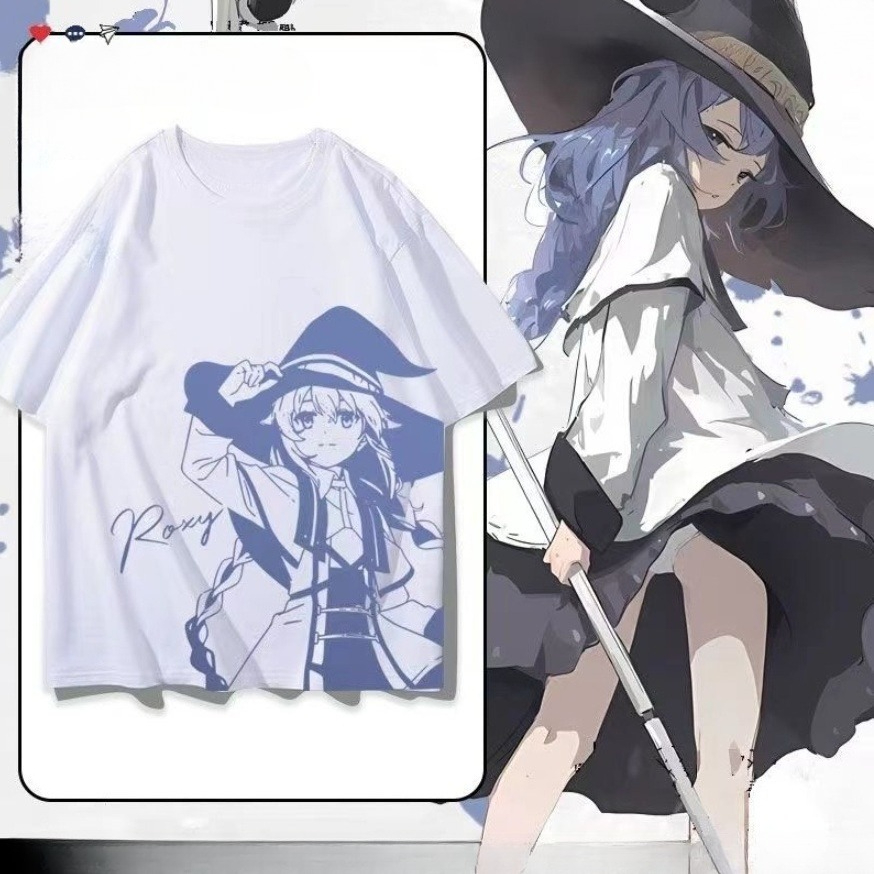 Anime Merchandise T-Shirts - Jobless Reincarnation: Roxy Migurdia Anime Merchandise