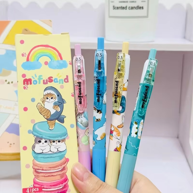 Anime Merchandise Types - 4 pcs mofusand creative cute anime