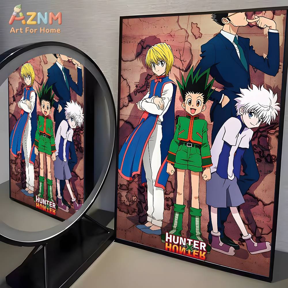 Anime Merchandise Posters - 1pc Hot Anime Hunter X Hunter