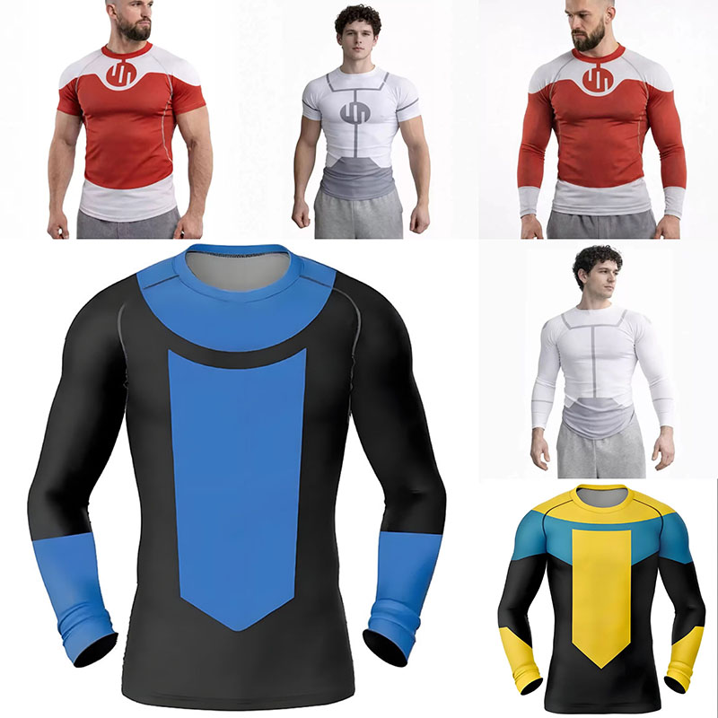 Anime Merchandise Online - New Invincible Cosplay Rash Guard Diving