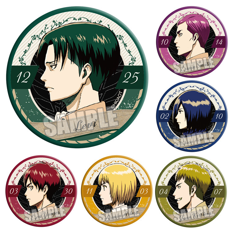 Anime Merchandise Types - Attack on Titan Levi Ackerman Erwin