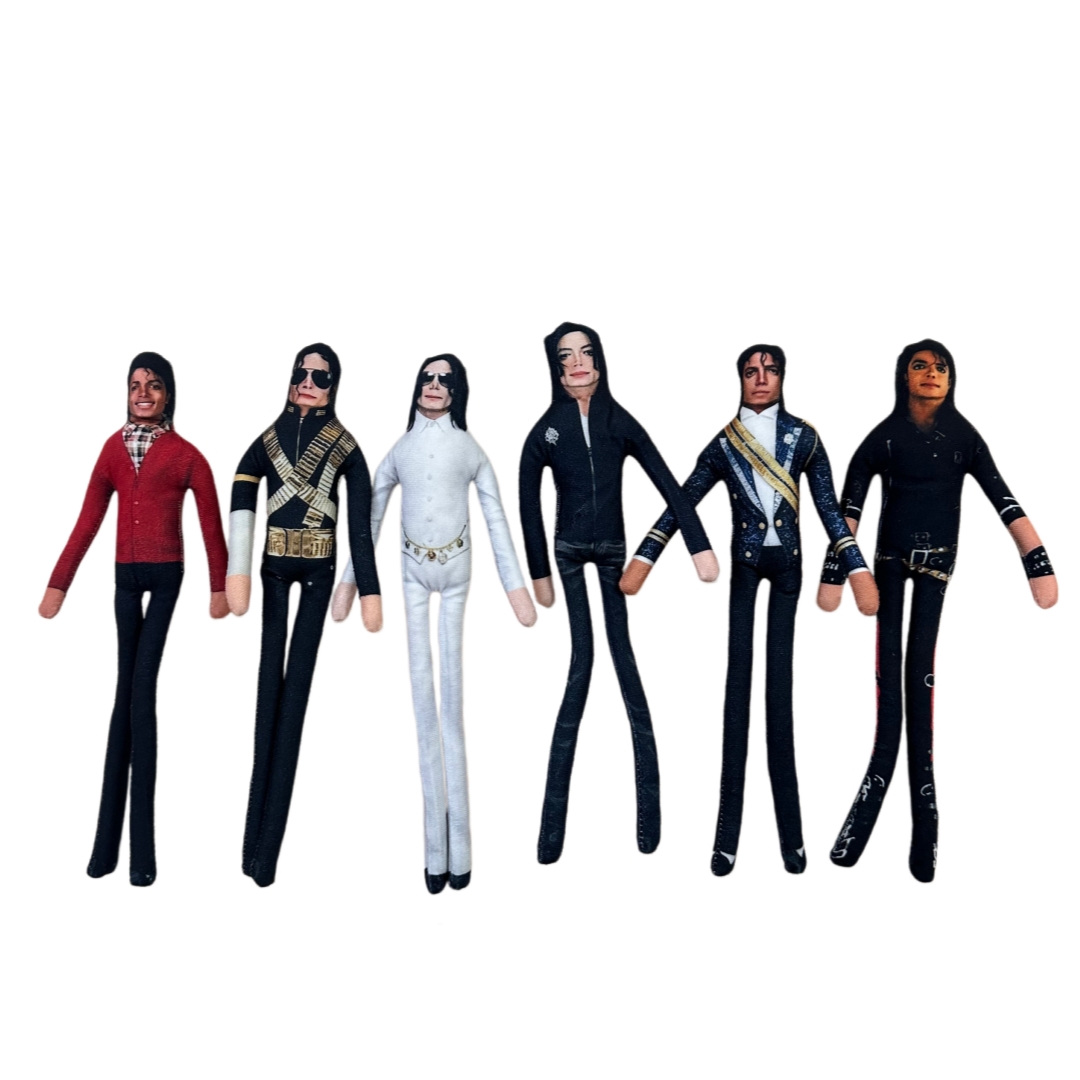 Plush Doll Anime - 1-6pcs Michael Jackson Cosplay Prop Doll
