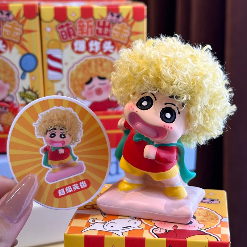 Newbie Attack Afro Crayon Shin - огляд і ціна Anime Merchandise For Men