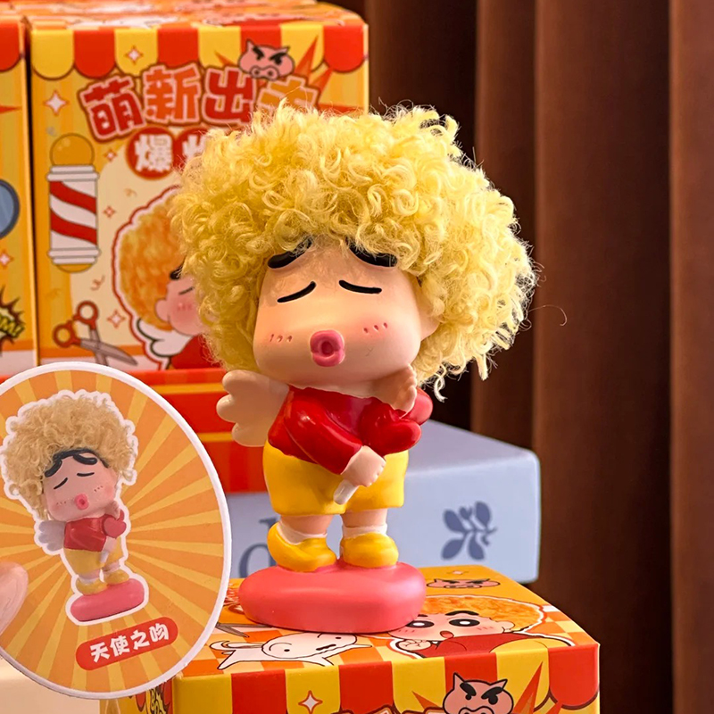 Newbie Attack Afro Crayon Shin - огляд і ціна Anime Merchandise For Men