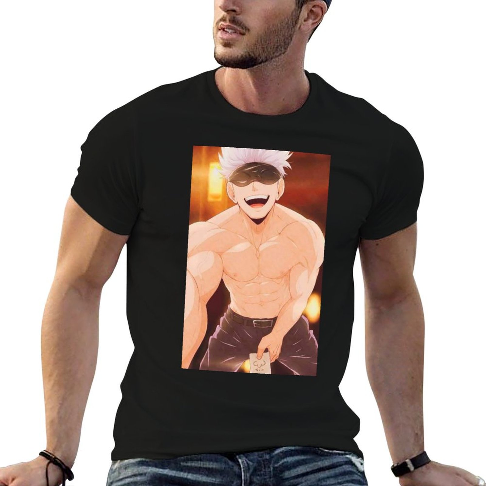 Gojo Satoru Merchandise T-Shir - огляд і ціна Anime Merchandise T-Shirts