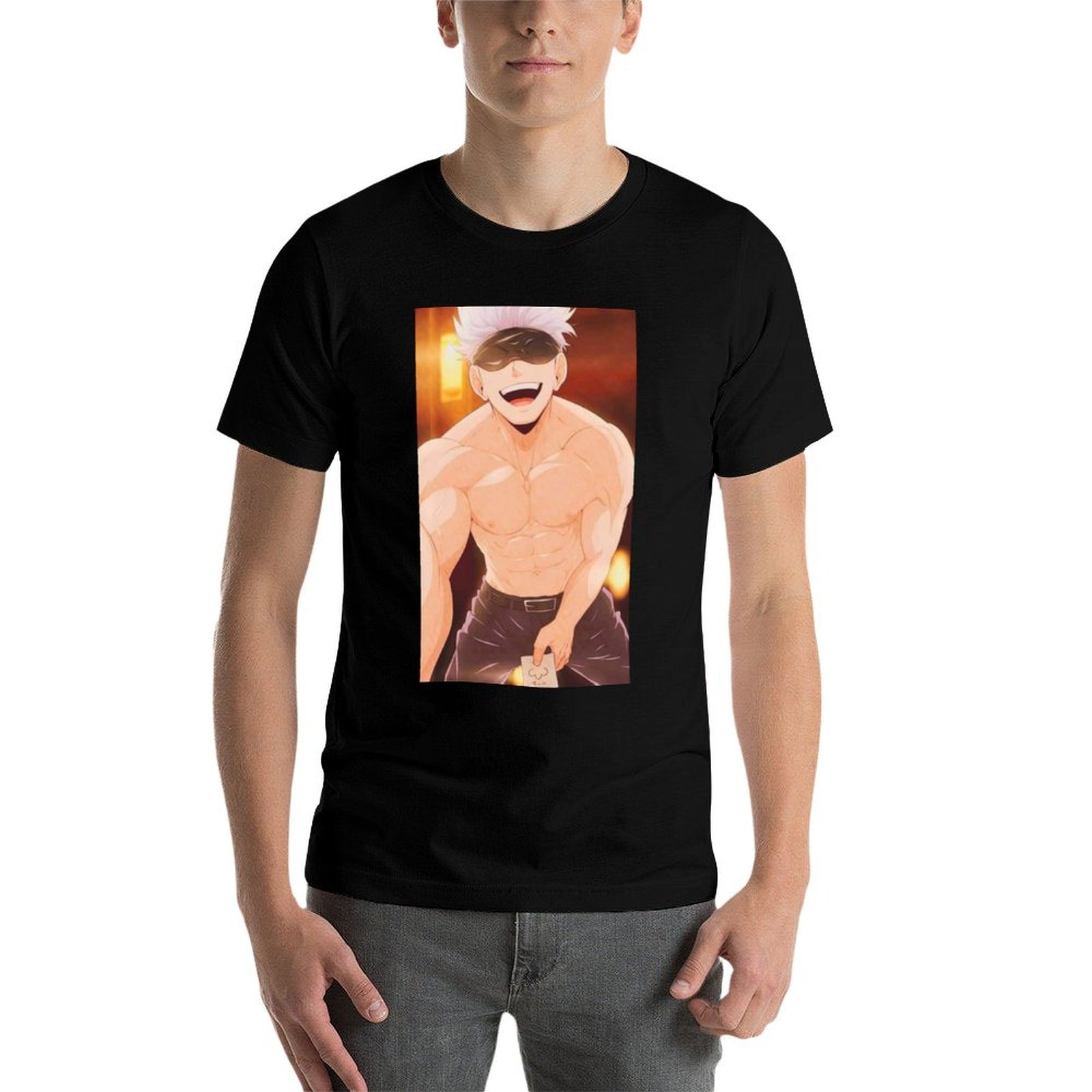 Gojo Satoru Merchandise T-Shir - огляд і ціна Anime Merchandise T-Shirts