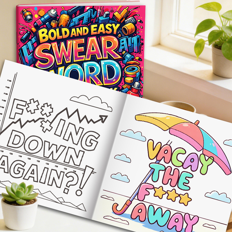 Adult Coloring Book with Witty - огляд і ціна Art Book Illustration