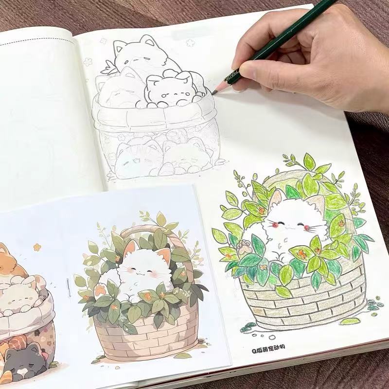 Cute Animals Manga Tracing & D - огляд і ціна Art Book Illustration