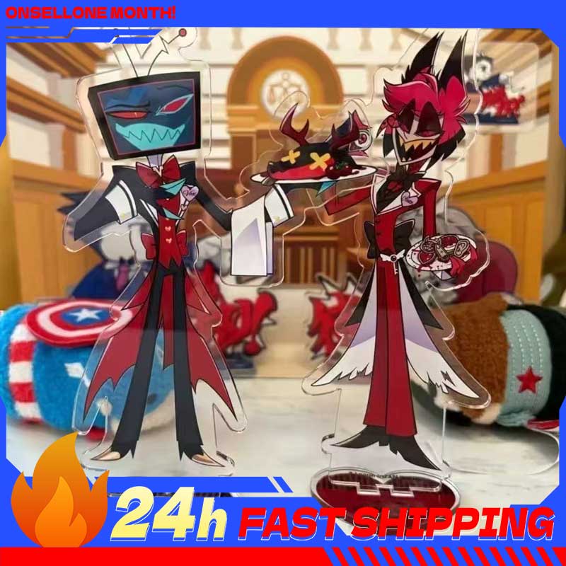 2pcs Hazbin Anime Peripherals  - огляд і ціна Anime Game Merchandise