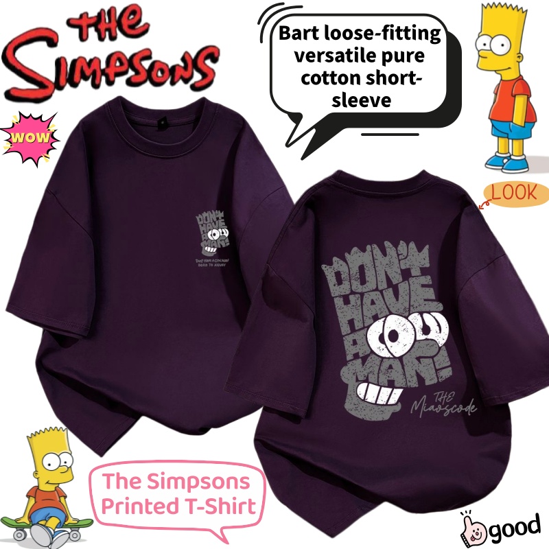 The Simpsons Bart Cartoon Summ - огляд і ціна Anime Merchandise T-Shirts