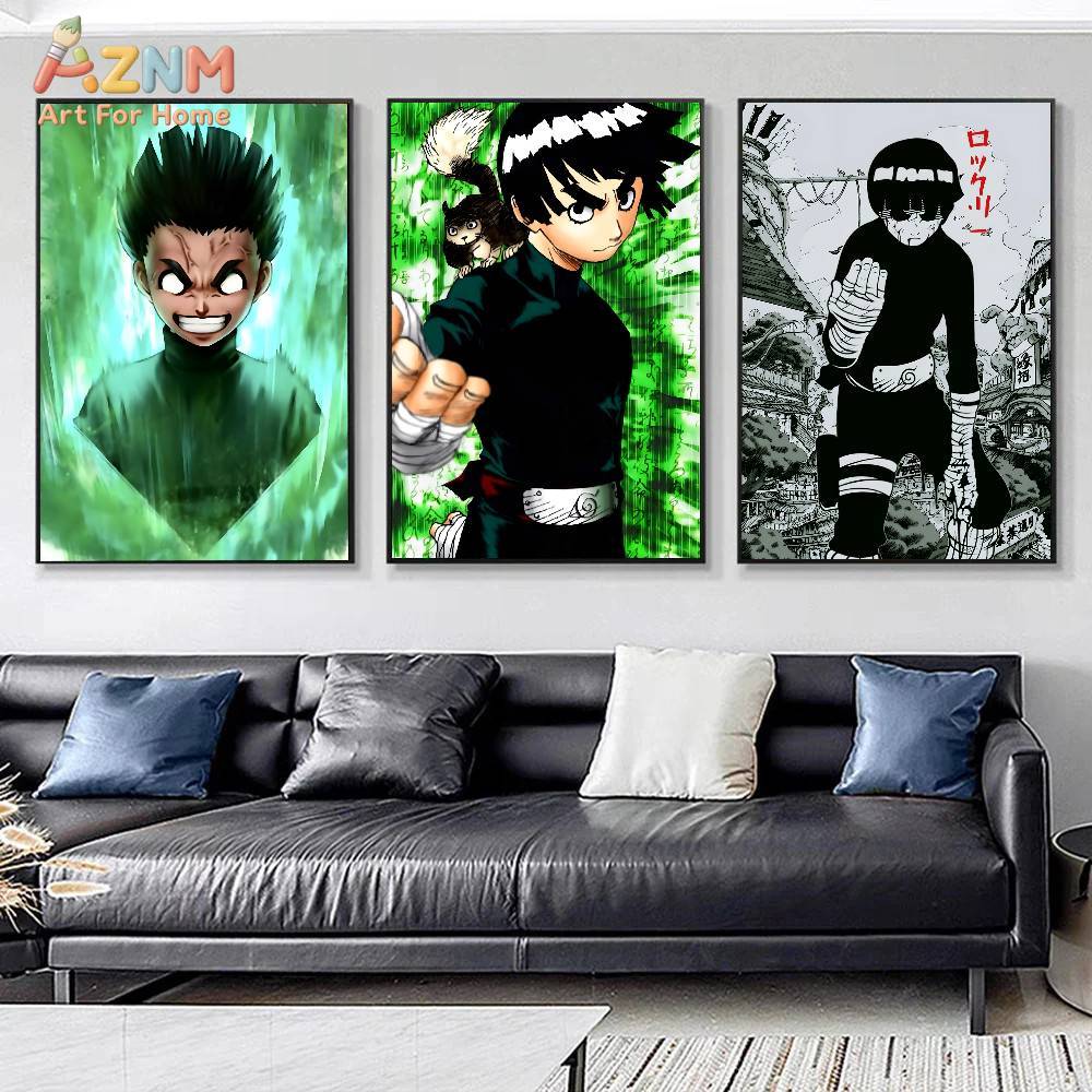 AZNM Naruto Rock Lee The Taiju - огляд і ціна Anime Merchandise Posters