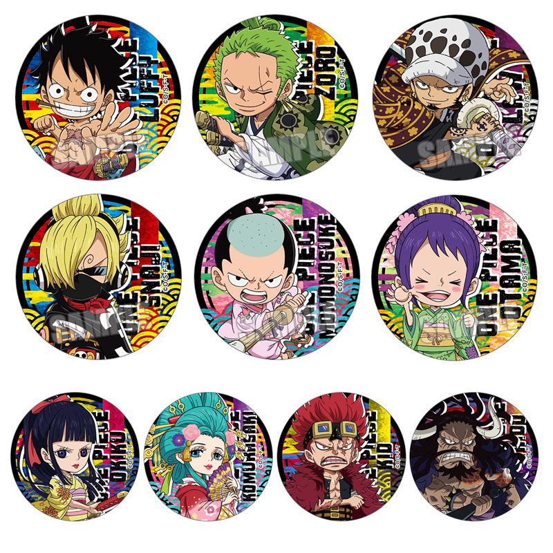 One Piece Q Version Anime Badg - огляд і ціна Anime Merchandise Types