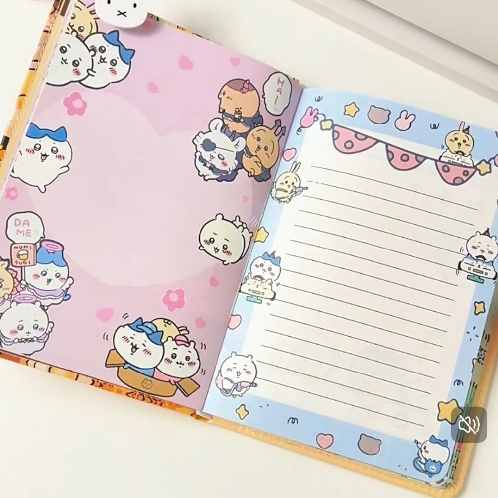 New Chiikawa Notebook Thickene - огляд і ціна Art Book Illustration