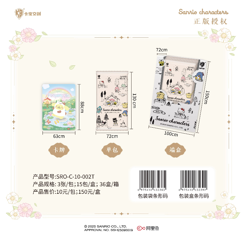 KABAO Official New Sanrio Fami - огляд і ціна Anime Merchandise Bd