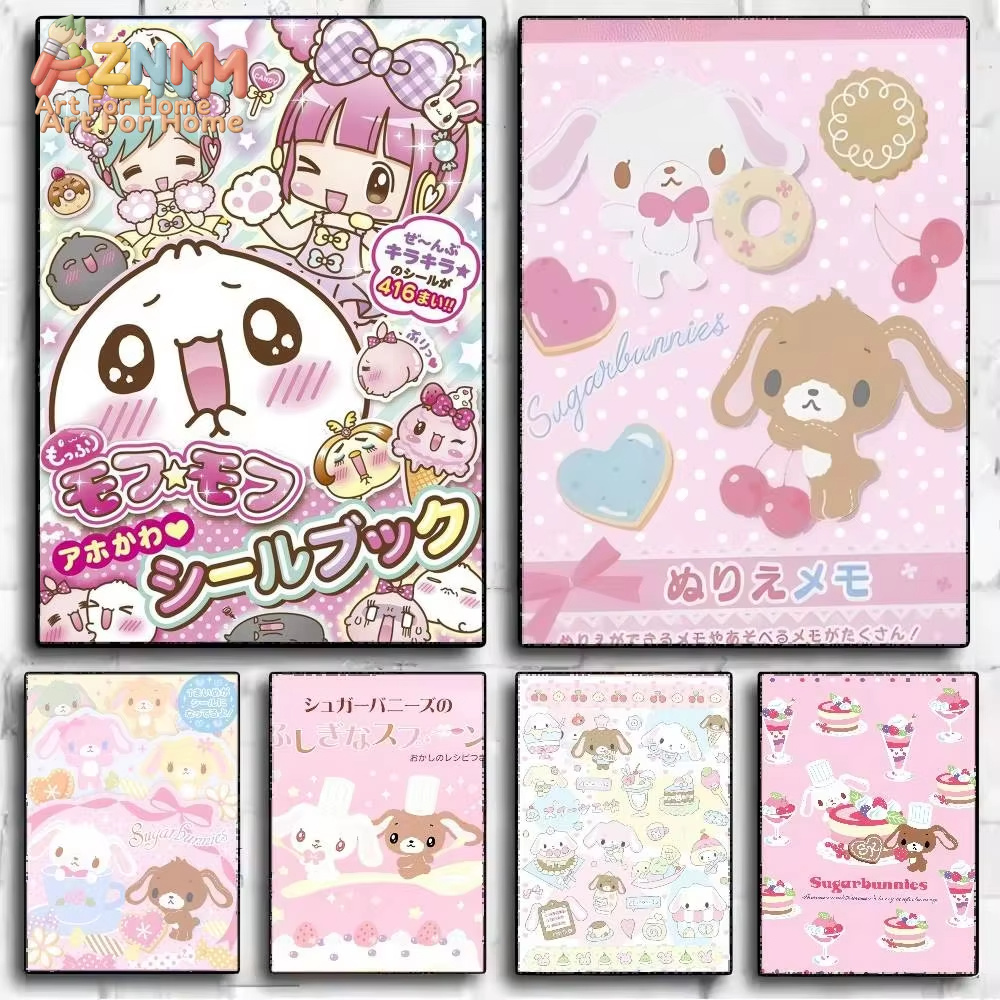 1pc AZMN  Sugarbunnies Anime K - огляд і ціна Anime Merchandise Posters