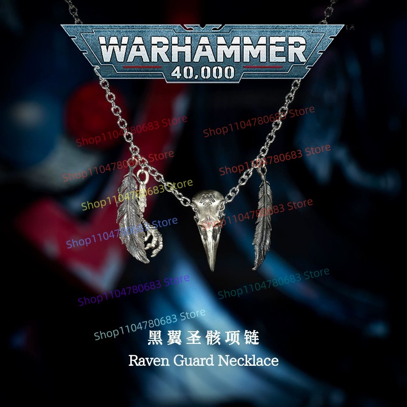 40K Raven Guard Necklace, Retr - огляд і ціна Anime Merchandise For Men