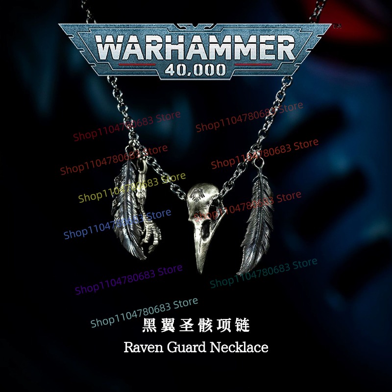 40K Raven Guard Necklace, Retr - огляд і ціна Anime Merchandise For Men