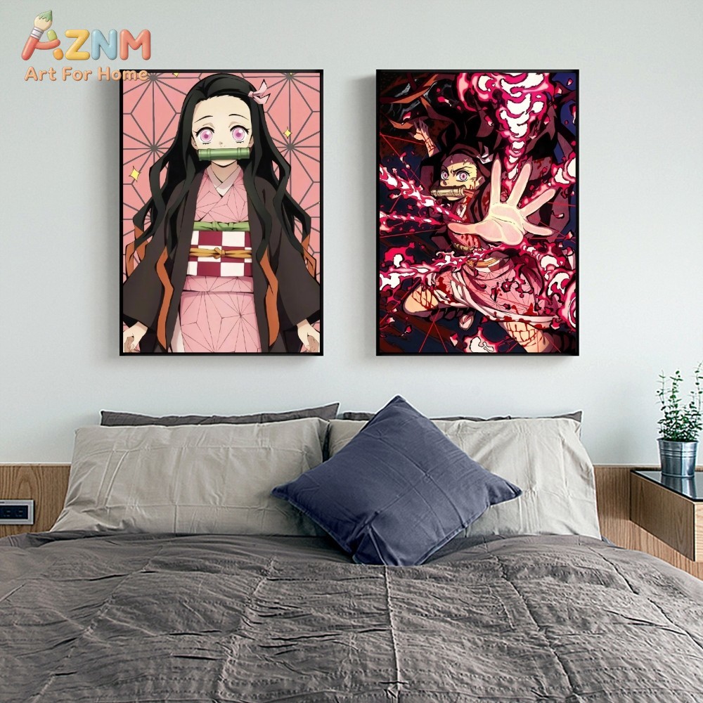 AZNM Demon Slayer Kamado Nezuk - огляд і ціна Anime Merchandise Posters