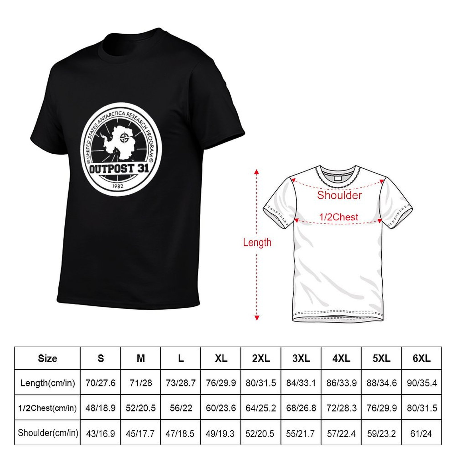 Outpost 31 Logo MERCHANDISE T- - огляд і ціна Anime Merchandise T-Shirts