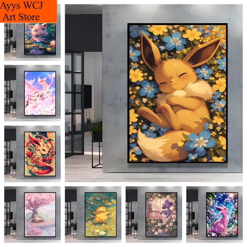 1pc Frameless Canvas Painting  - огляд і ціна Anime Merchandise Posters