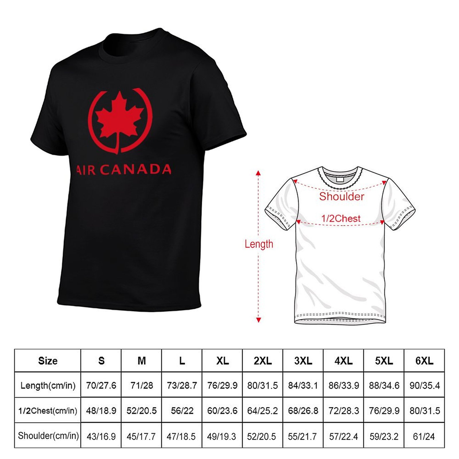 BEST SELLER - Air Canada Merch - огляд і ціна Anime Merchandise T-Shirts