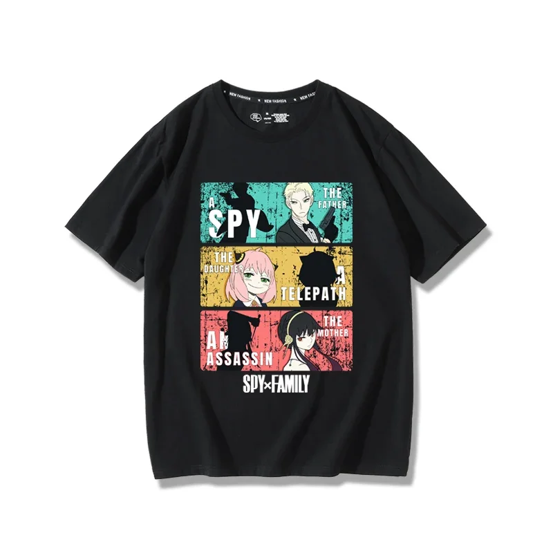 SPY×FAMILY Spy and Family Them - огляд і ціна Anime Merchandise T-Shirts