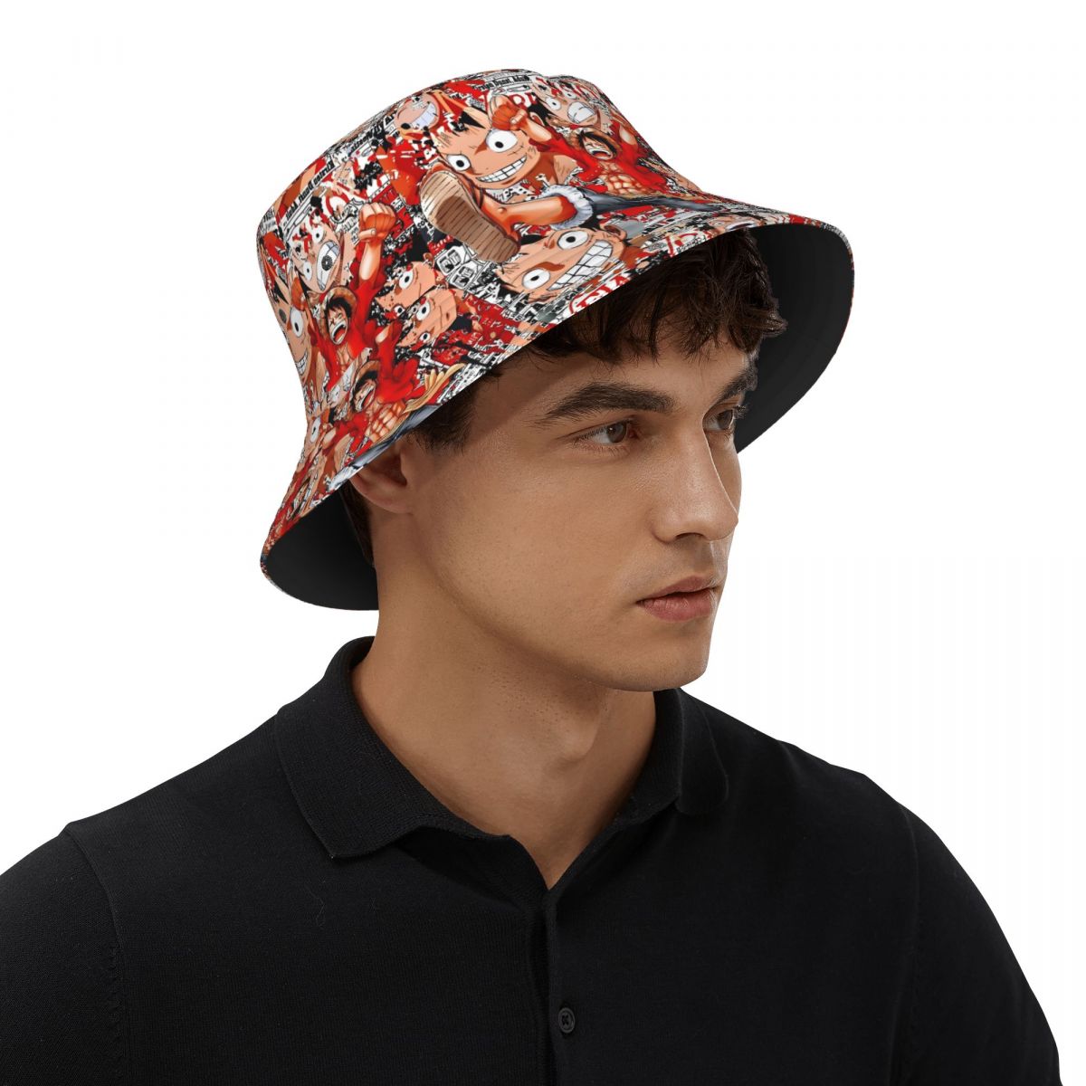 Anime One Piece Luffy Bucket H - огляд і ціна Anime Merchandise For Men