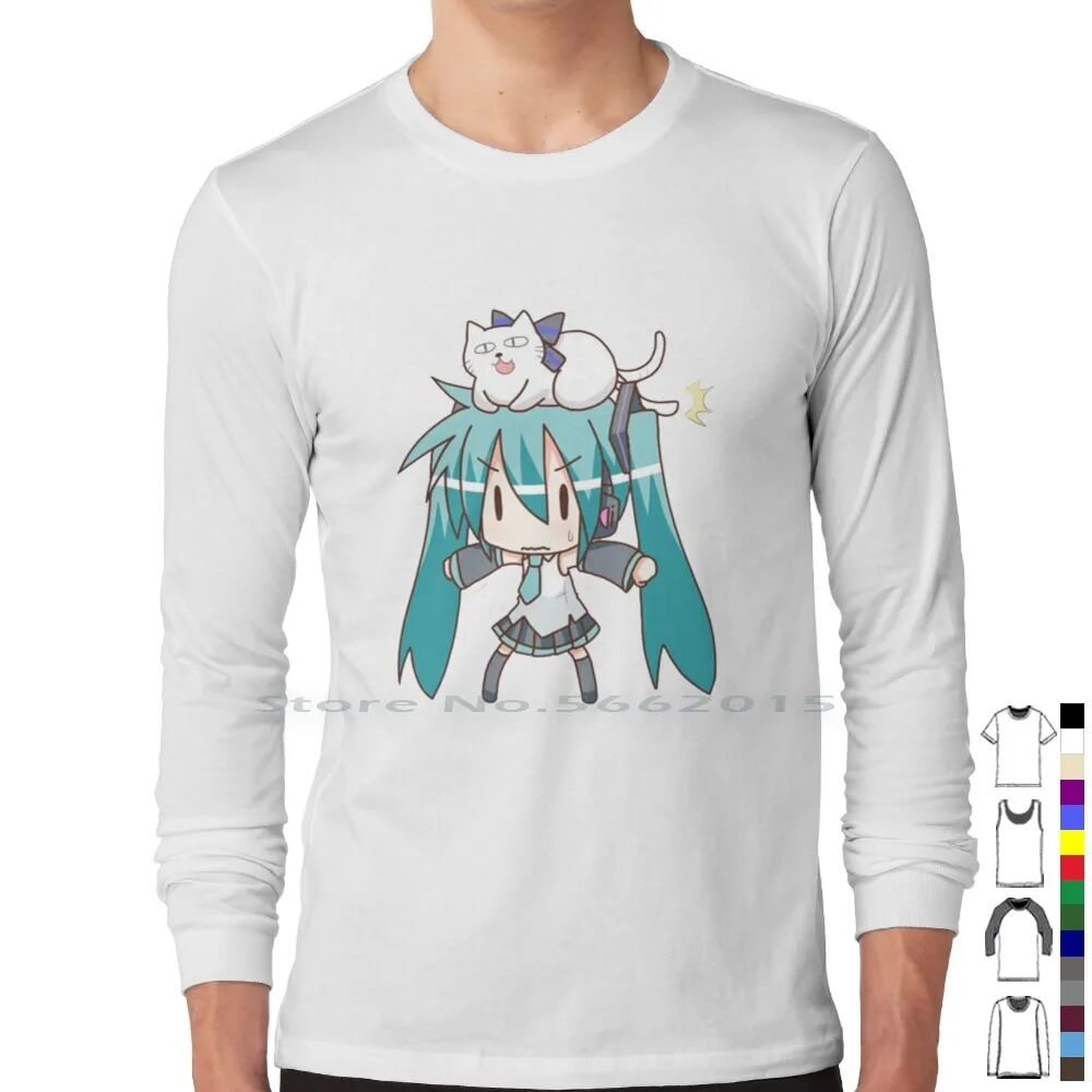 Miku T Shirt 100% Cotton Kawai - огляд і ціна Anime Merchandise Online
